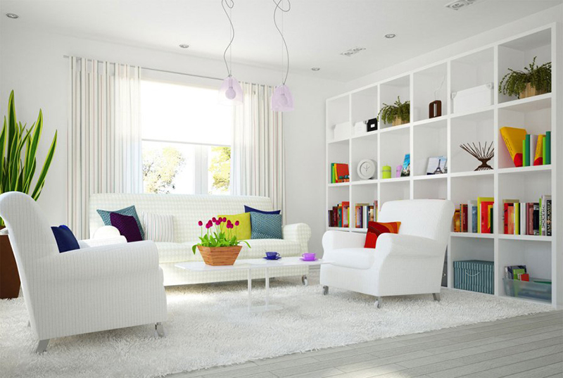 Modern-White-Interior-Home-Decoration-Pictures